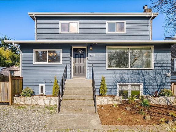 Front exterior. Welcome home to this 2-story home with daylight basement, recently remodeled.