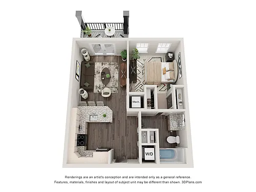 Floor plan The Pelham