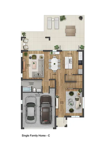 Floor plan D2 - 4 Bed House - NEW BUILD