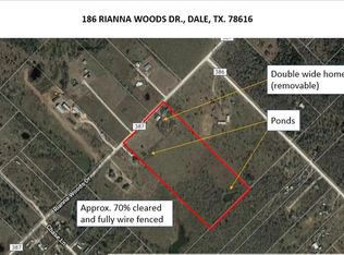 186 Rianna Woods Dr, Dale, TX 78616