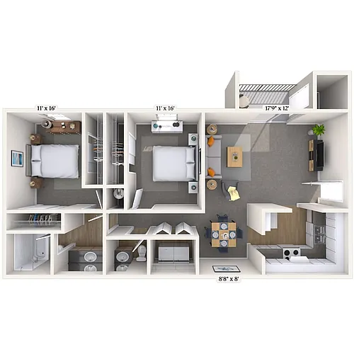 Floor plan The Willow