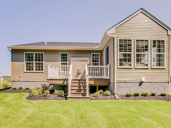 Spacious backyard