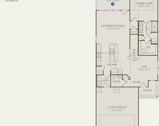 Holden Floor Plan, Quick Move-in Home, Floor 1