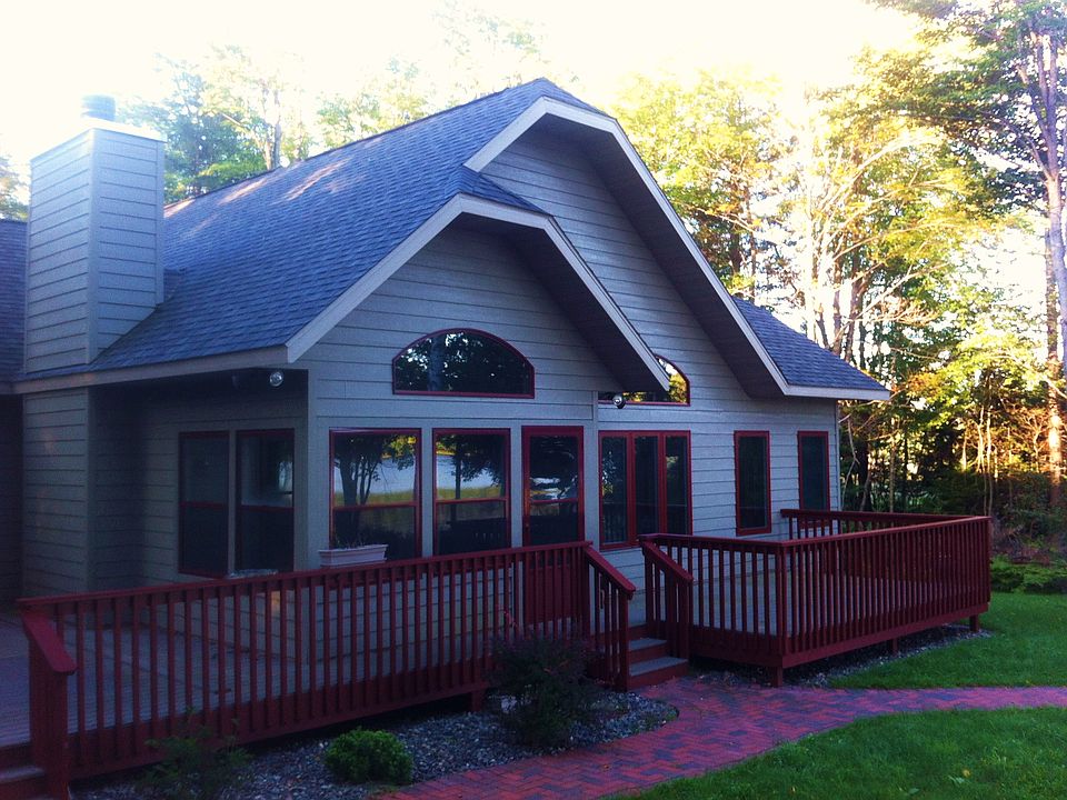 Lake Side of House