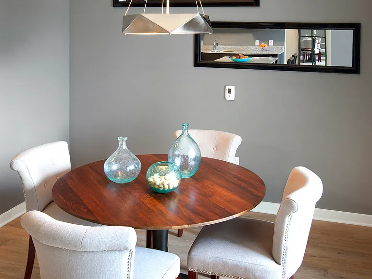 Model Unit Dining Area