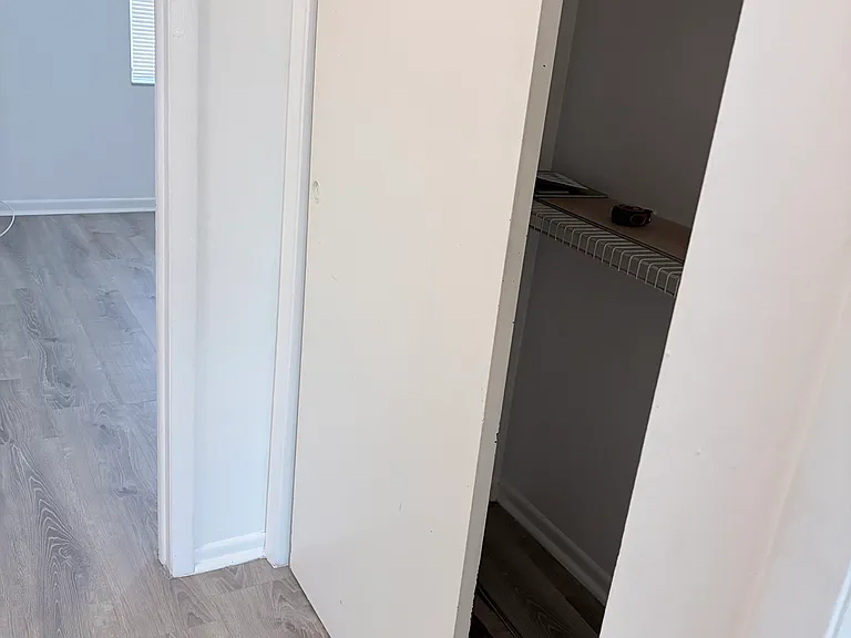 Hall closet