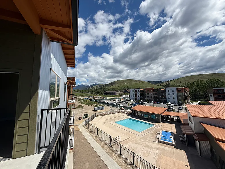 NEW BUILDING! 5377 facing east overlooking pool