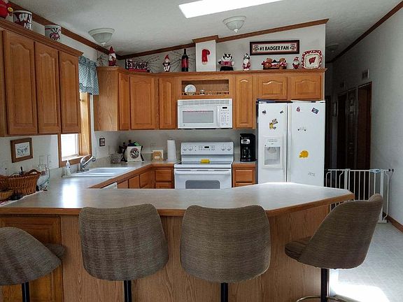 Bar stools included.   