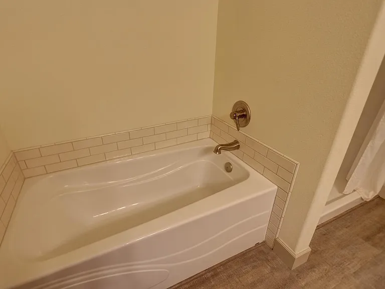 Soaking Tub and low step shower