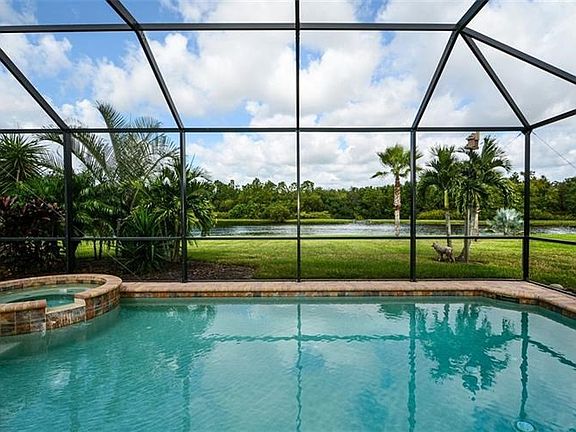 Pool and spa overlooking the lake and preserve - you asked for privacy and peace - here it is!
