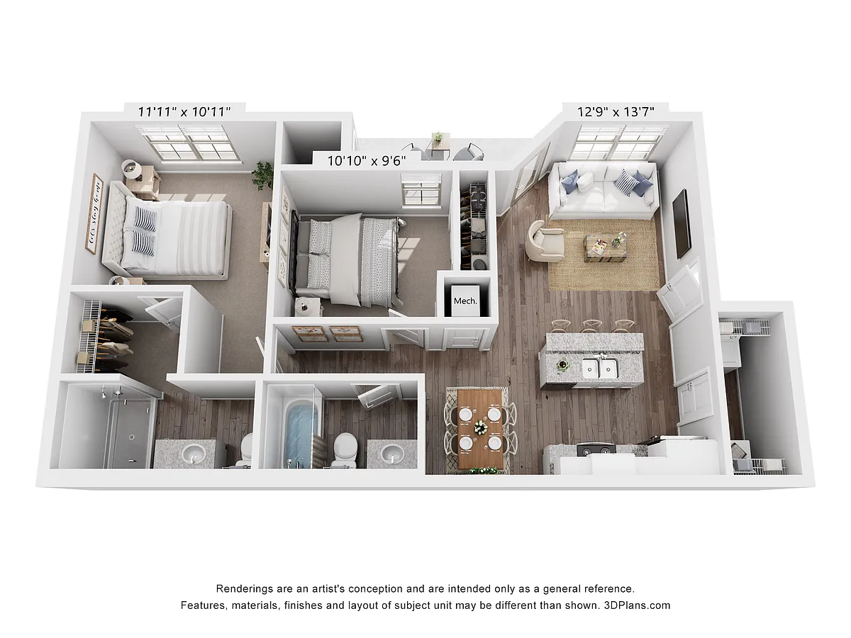 Floor plan B2