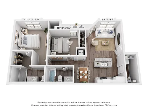 Floor plan B2