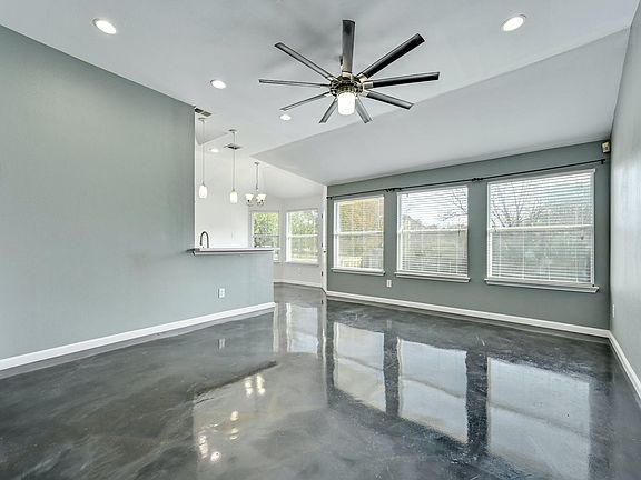 Living room looking towards the back of the house