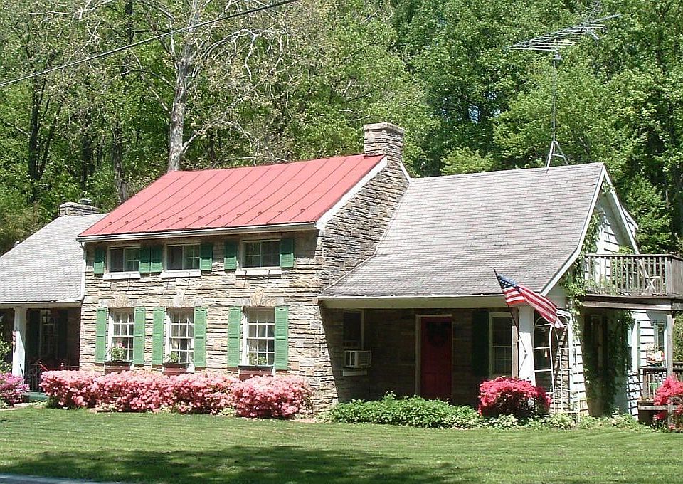 English Cottage in park like setting.