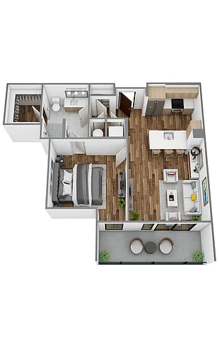 Floor plan B
