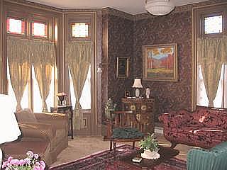 Parlor bay window 