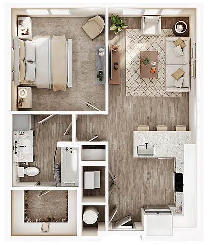Floor plan A1A