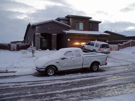 Snow in January