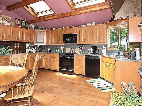 Eat-In Kitchen with Skylights