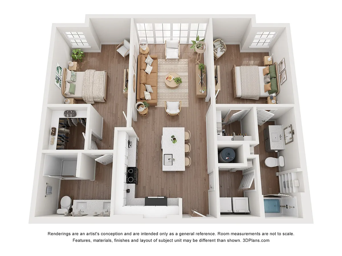 Floor plan The Woodward