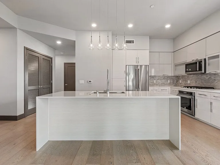 Penthouse apartments with gourmet kitchens