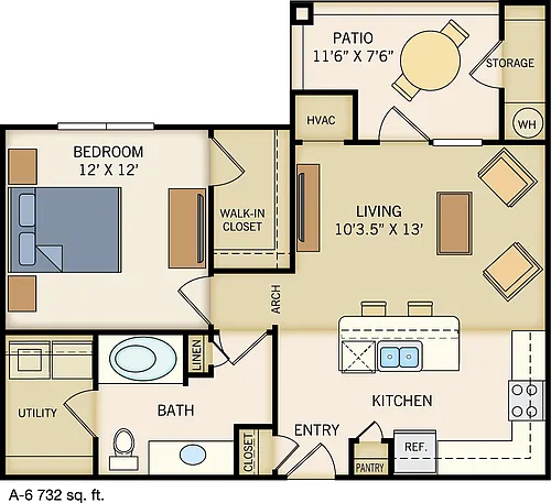 Floor plan A6