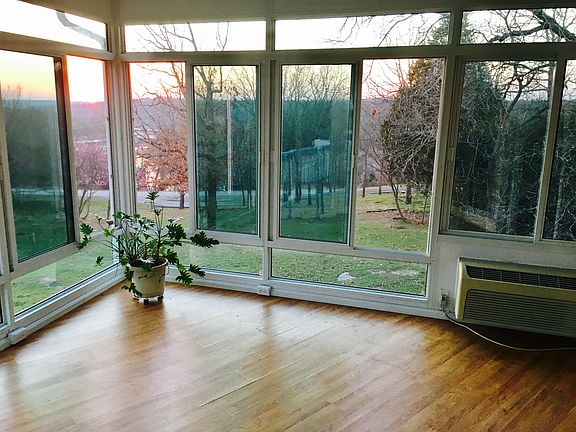 Upstairs sunroom off main living