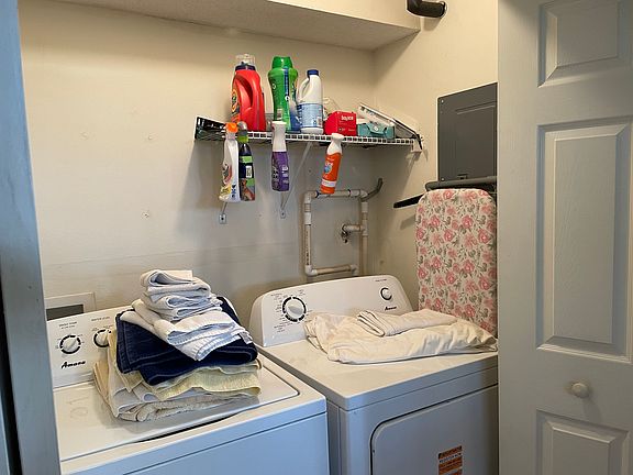 Laundry closet
