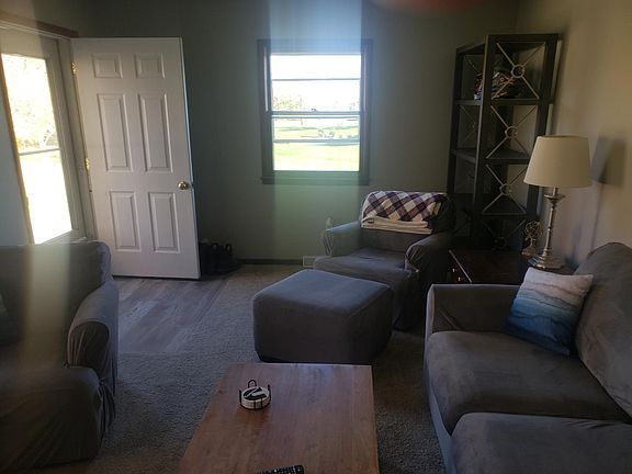 Living Room looking East at Front Door