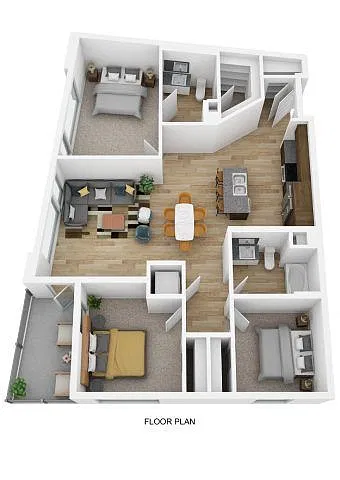 Floor plan C2A-E