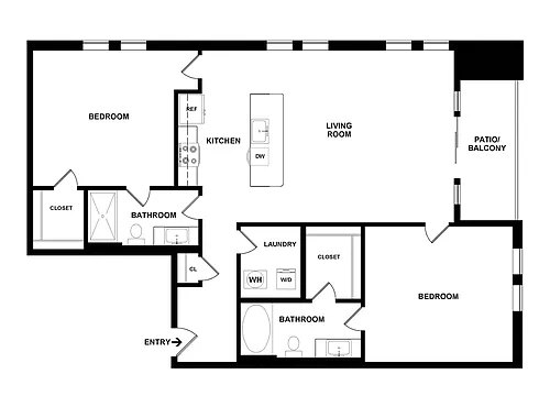 Floor plan B6