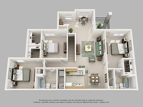 Floor plan 3C