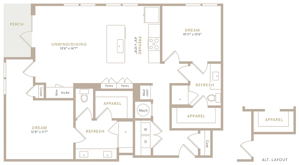 Floor plan B1