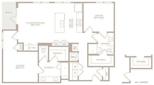 Floor plan B1