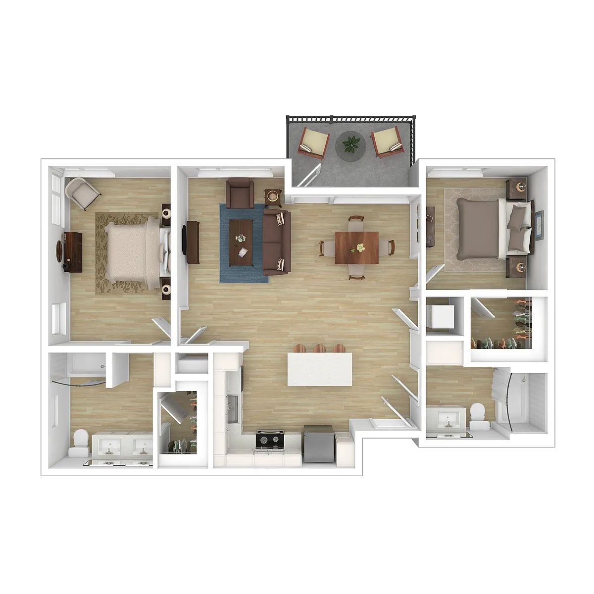 Floor plan B6