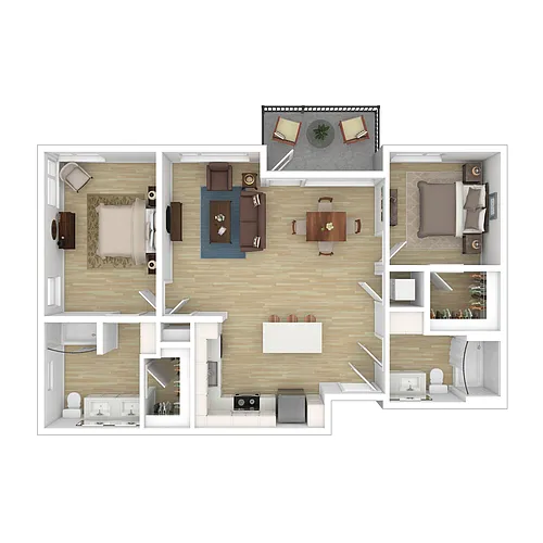 Floor plan B6