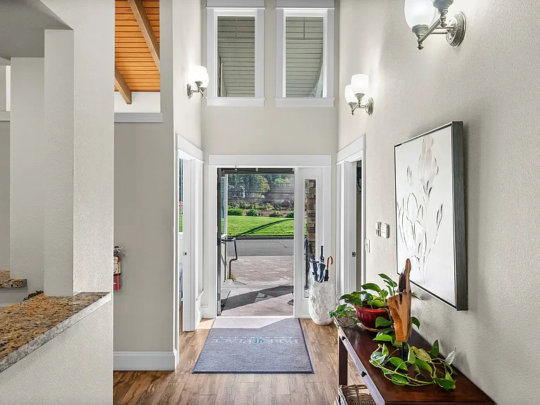 Leasing Office + Clubhouse Entry Way