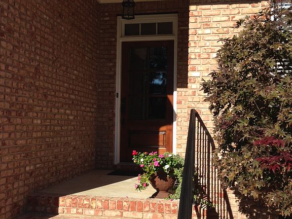 Welcoming front porch