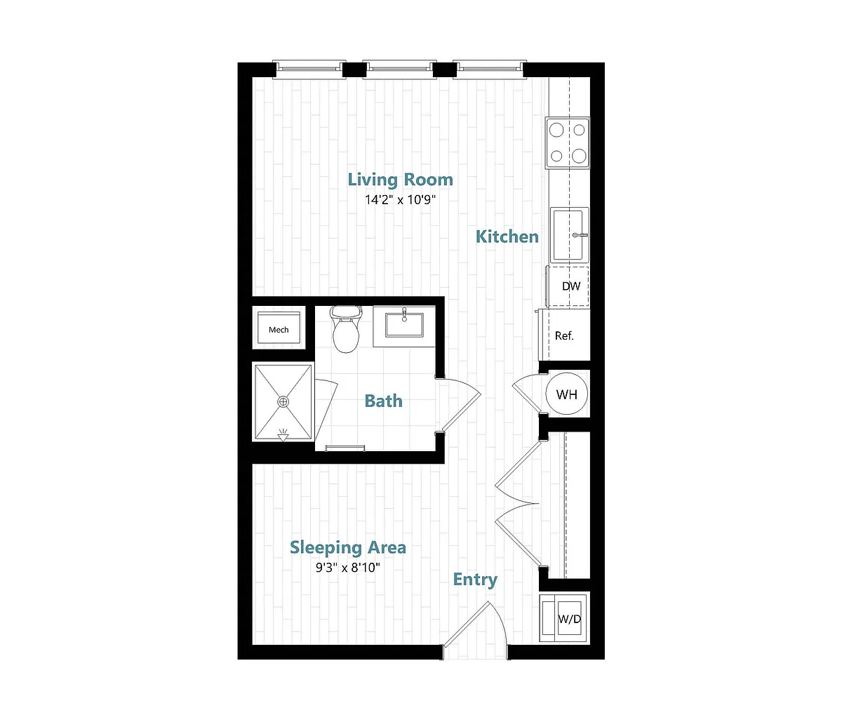 Floor plan S1