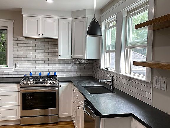 Renovated first floor kitche