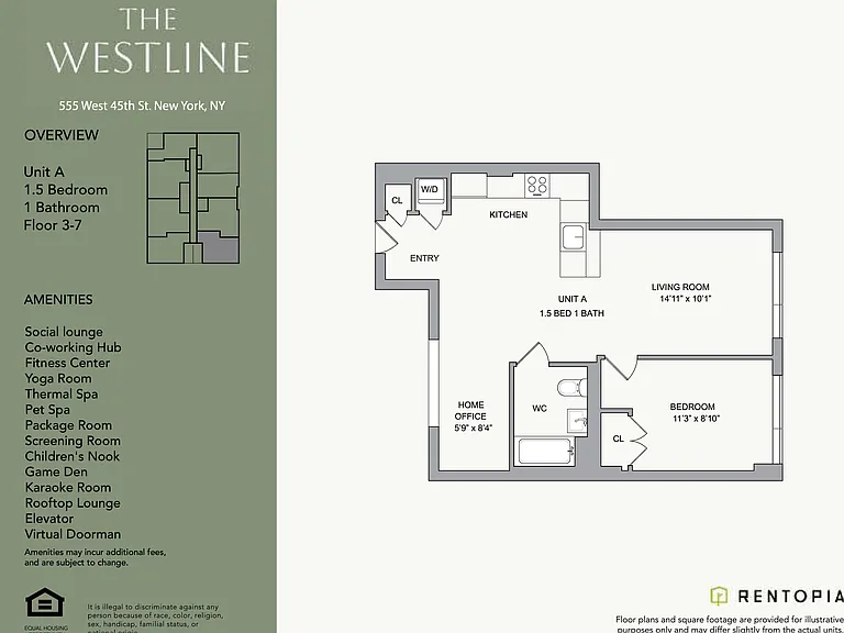 555 W 45th St #1V — Photo 2