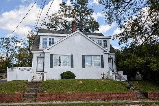 Front of duplex