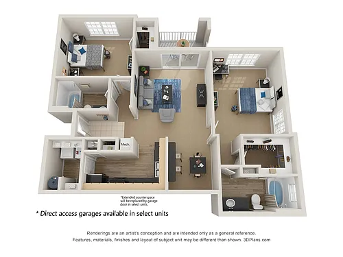 Floor plan Mangrove | Upgraded