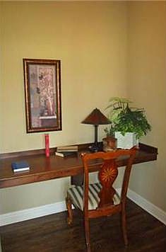Hidden office nook.