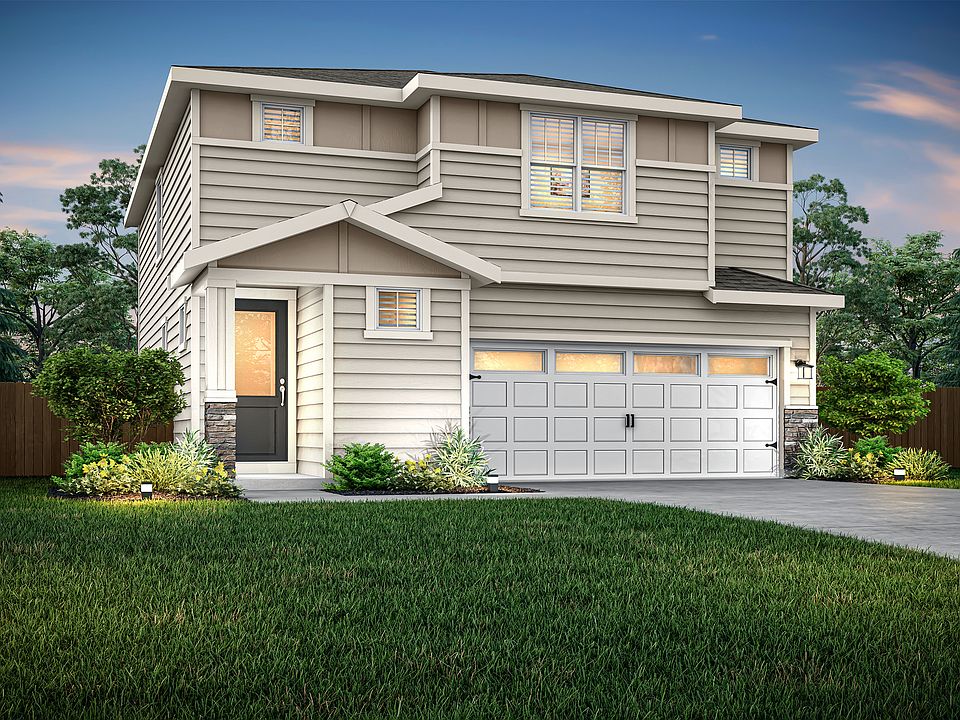 Rendering of the Hawthorn B at dusk.