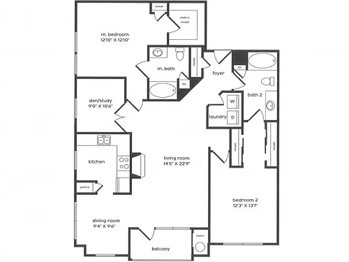 Floor plan Excite