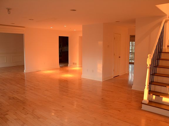 Living room showing entrance to dining room, additional entr