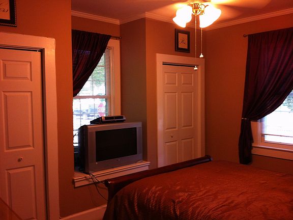 his/hers closets in master