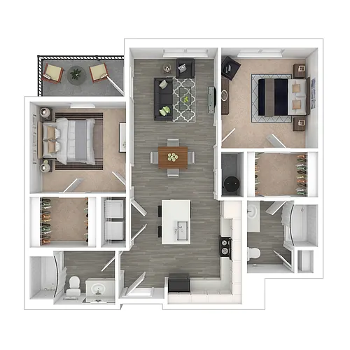 Floor plan The Hawthorne