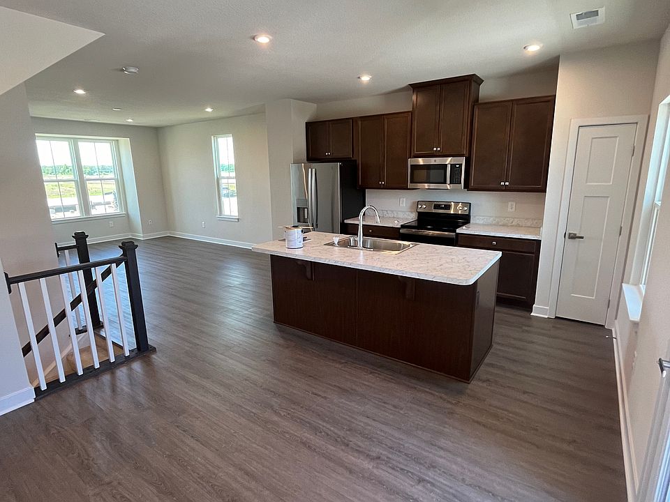 Dining room toward kitchen